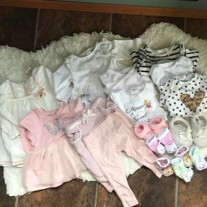 Newborn - Infant baby girl Lot